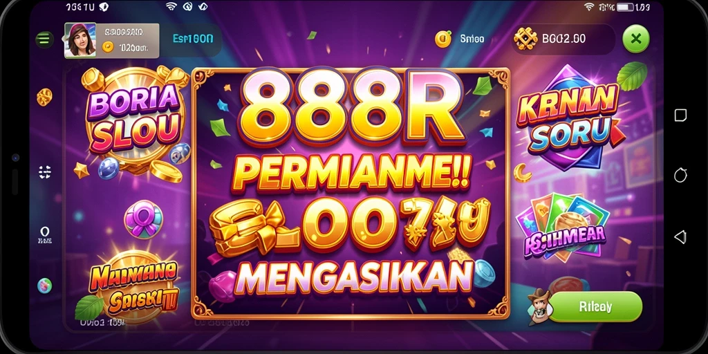 Tampilan gameplay slot yang memukau dan seru.