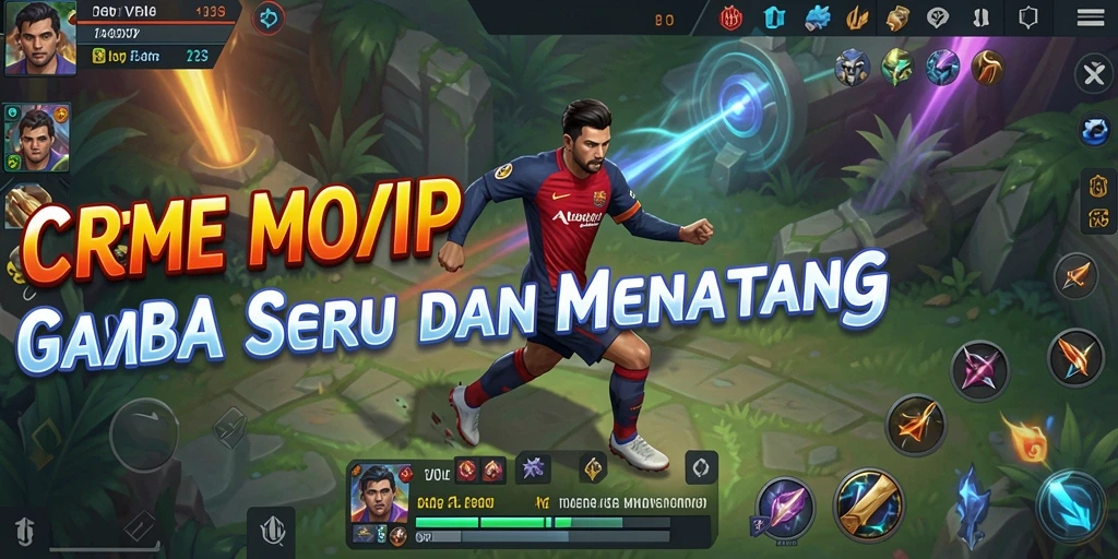 Tampilan gameplay mengesankan dari CR7VIP saat pertempuran seru.