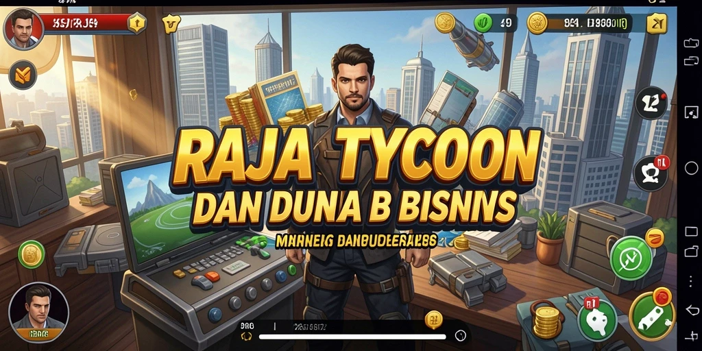 Tampilan gameplay <strong>HARAPJP</strong> yang menarik dan penuh strategi Tycoon.