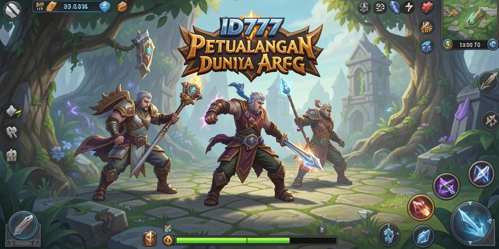 Gameplay seru dalam dunia fantasi ARPG yang memukau.