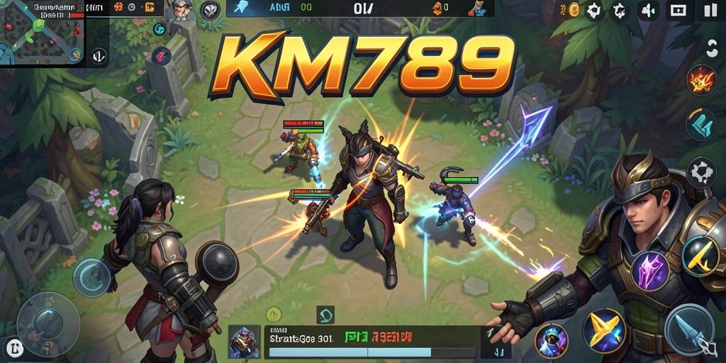 Tangkapan layar menampilkan aksi dinamis dalam gameplay SLG.