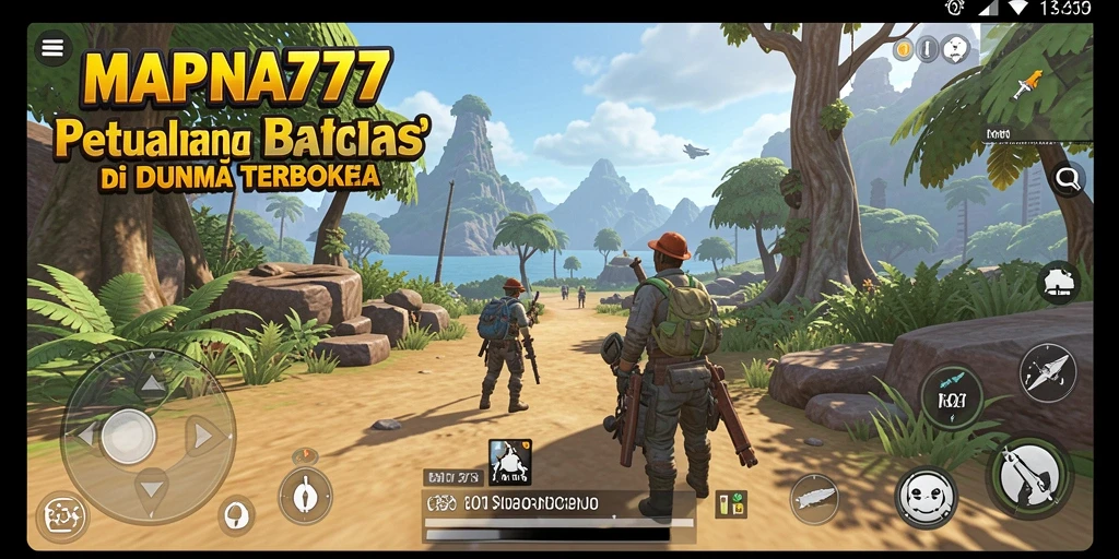 Gameplay seru dari MAPNA777 dalam dunia terbuka yang luas.