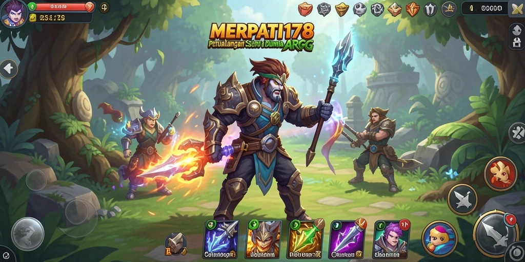 Tampilan gameplay menakjubkan dalam MERPATI178 dengan aksi seru.