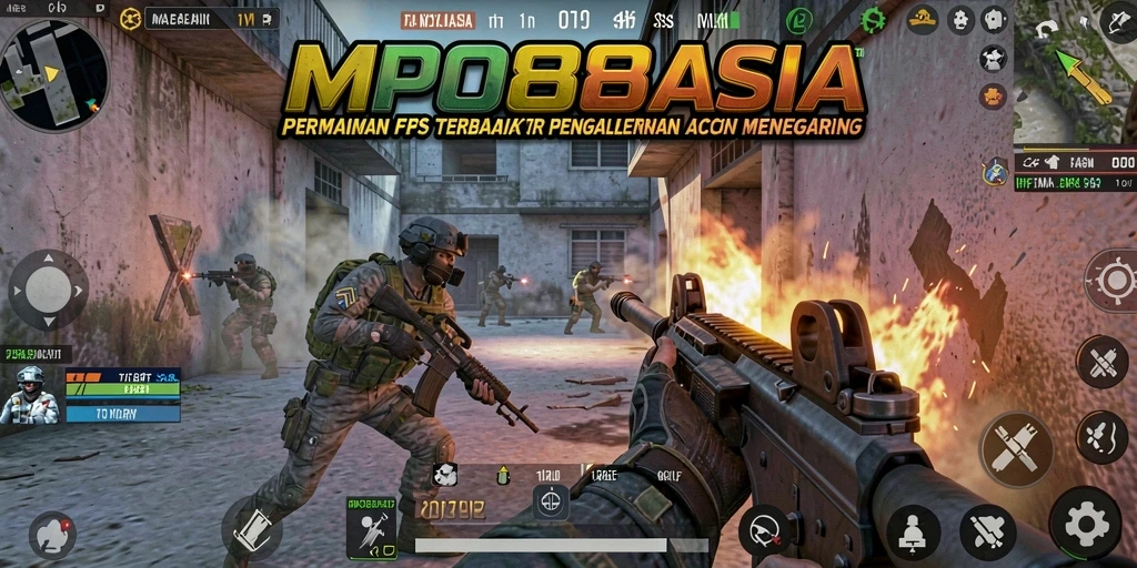 Gameplay intens dalam MPO88ASIA yang menampilkan pertempuran seru.