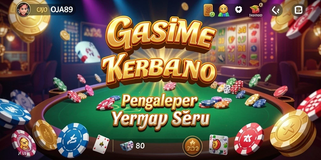 Tampilan seru dan interaktif dari permainan kasino di OJA89.