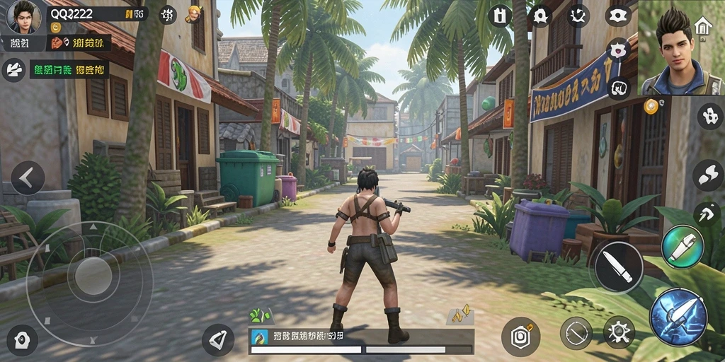 Tampilan gameplay QQ222 yang menakjubkan dan realistis.