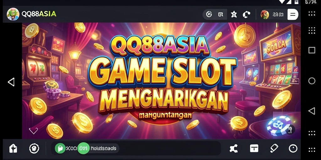 Tampilan gameplay Slot yang menarik dan interaktif di QQ88ASIA.