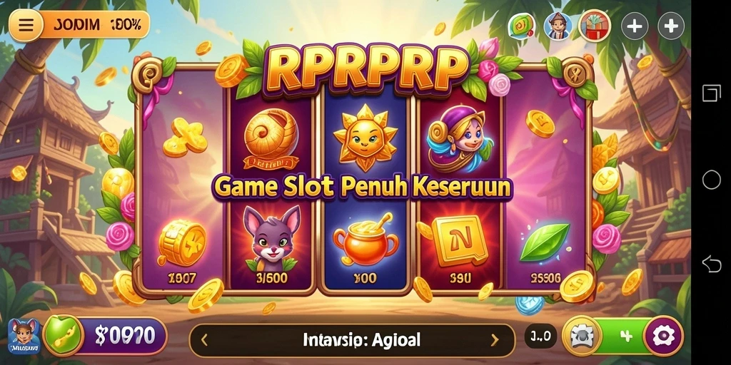 Tampilan gameplay RPRPRP yang interaktif dan menarik.