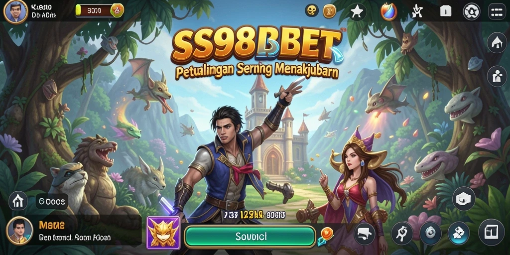 Gameplay seru di dunia petualangan SS88BET.