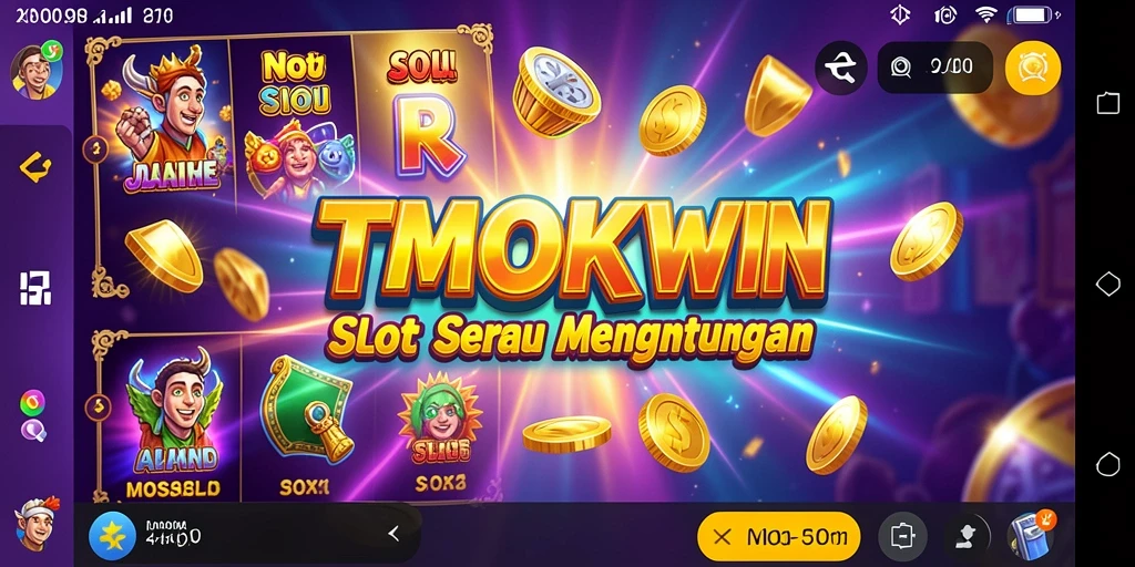 Tampilan gameplay seru dari TMOKWIN saat bermain Slot.
