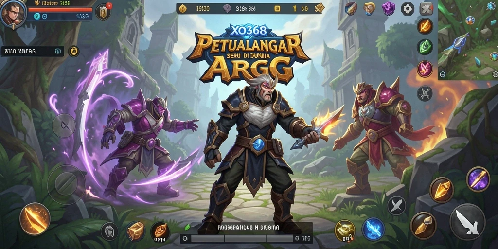 Screenshot dari gameplay seru dan grafis menawan dalam XO368.